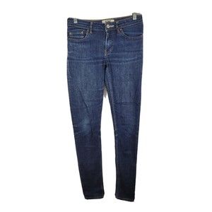 Acne Studios Jeans Size 26 Womens Low Rise Raw Reform Skinny Stretch